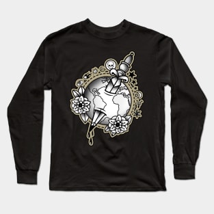 Earth Day Tattoo Long Sleeve T-Shirt